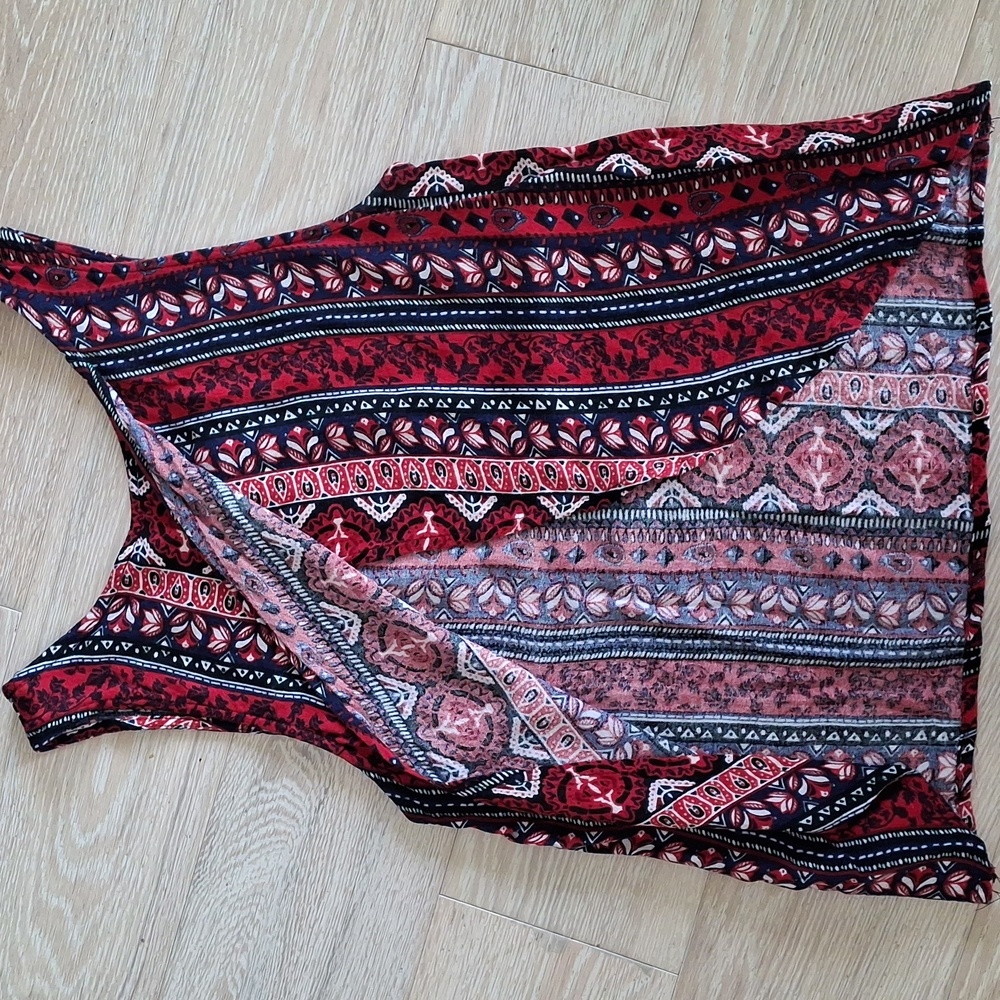 H&M Patterned Open-Back Tank Top - XS - Picture 4 of 4
